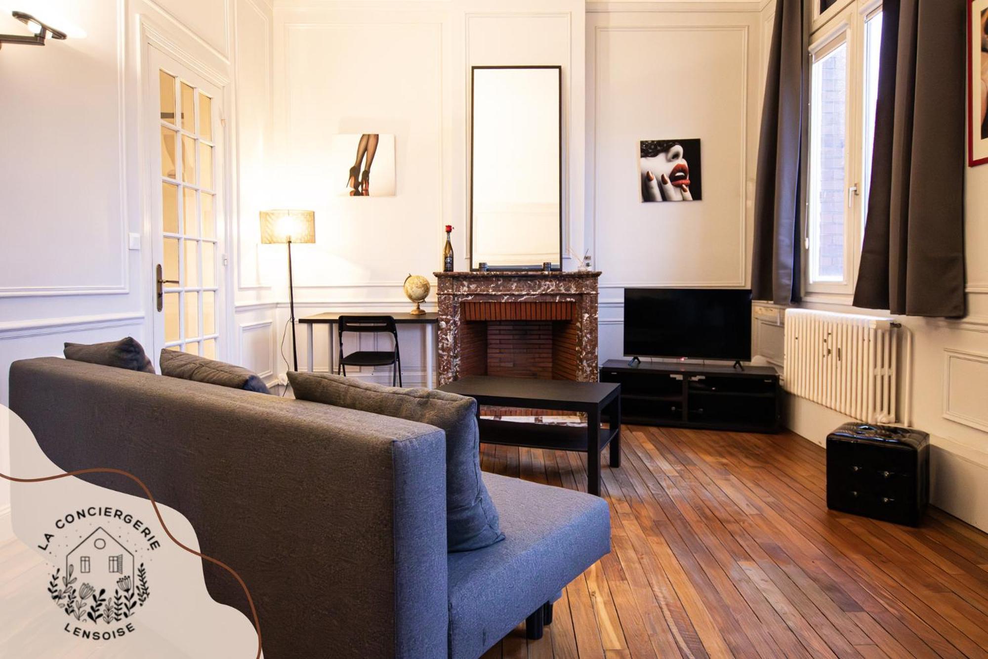 Appartement Ohana, De Charme, Au Centre De Lens